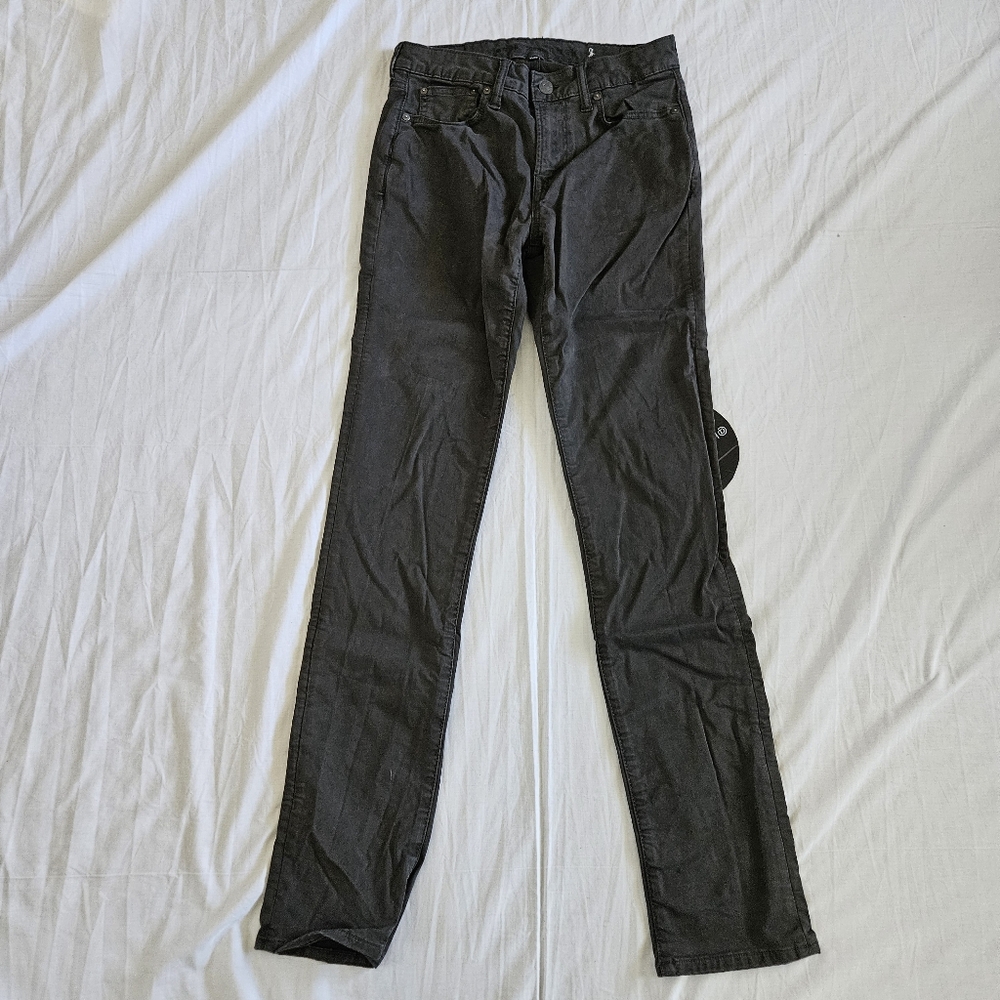 American Eagle Flex + Slim Chino Pants Dark Grey Men's Size 28 x 34 - Picture 6 of 8